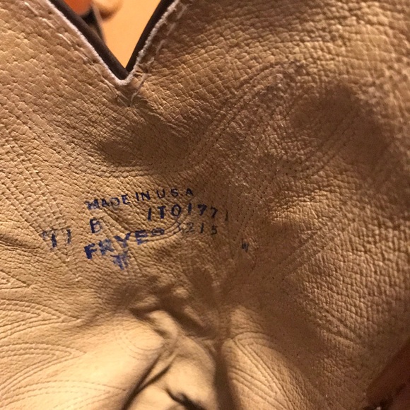 Vintage Frye Cowboy boots, Sz 11 in box/worn twice - Picture 11 of 15